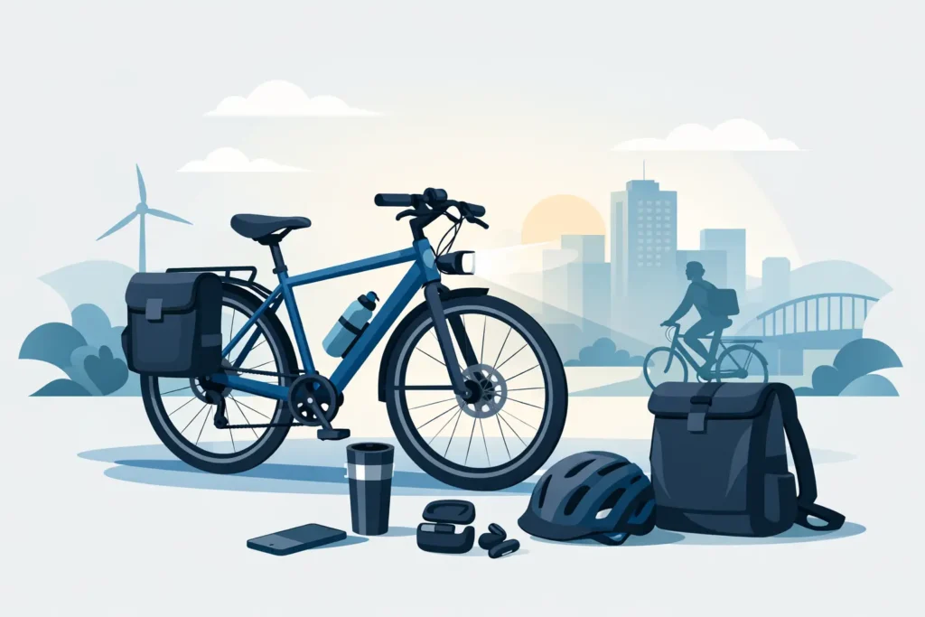 Cykeltilbehør til pendling, der virker
