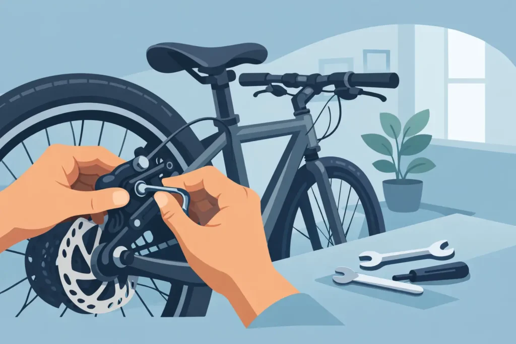 Justering af cykelbremser hjemme