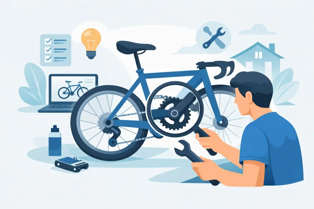 Guide til cykelinspektion hjemme