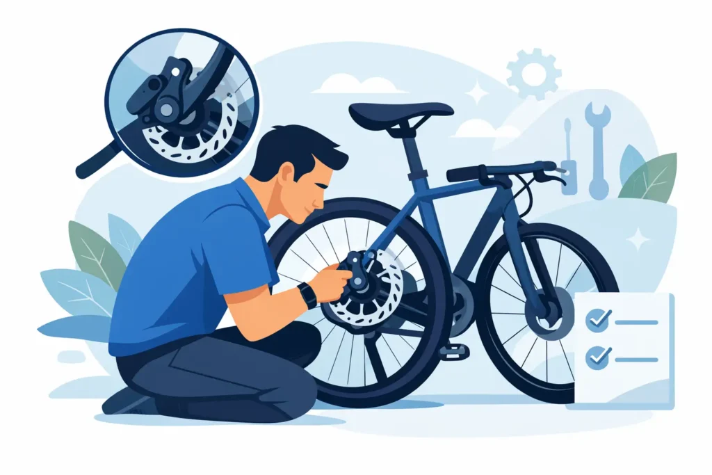 Hvordan tjekker man cykelbremser korrekt?
