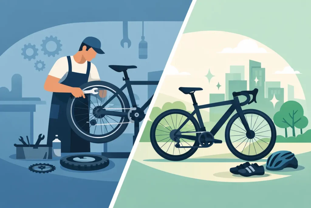 Cykelreparation versus ny cykel - hvad betaler sig?