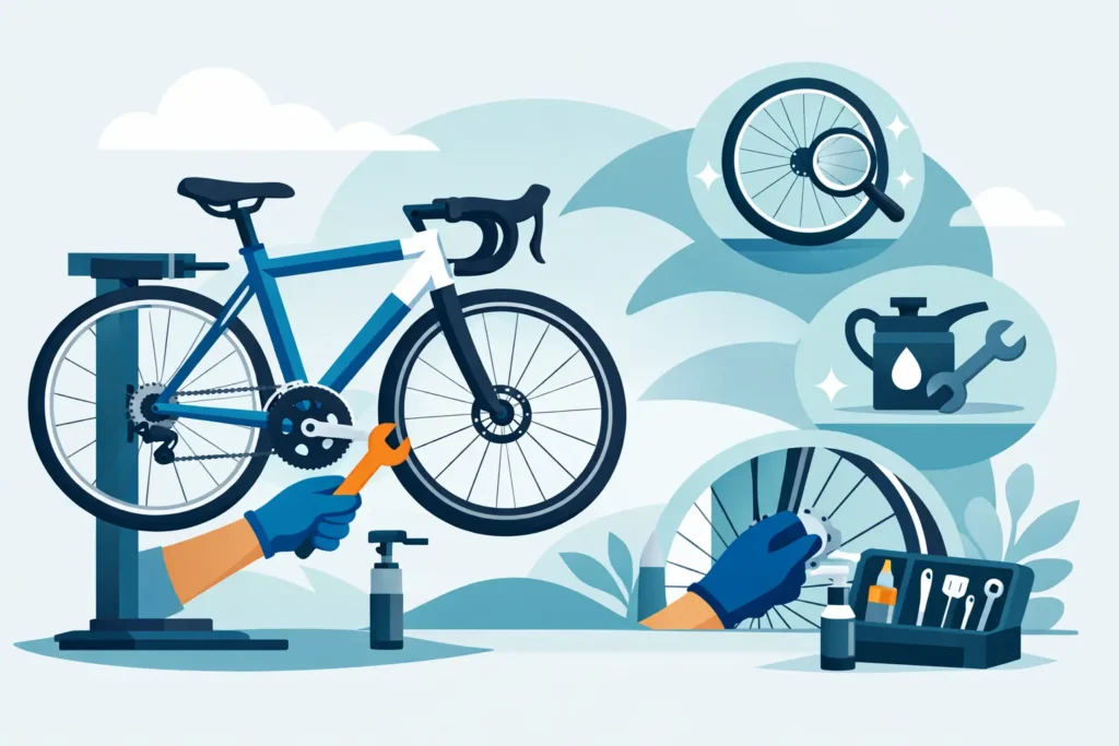 Hvor ofte skal en cykel serviceres?